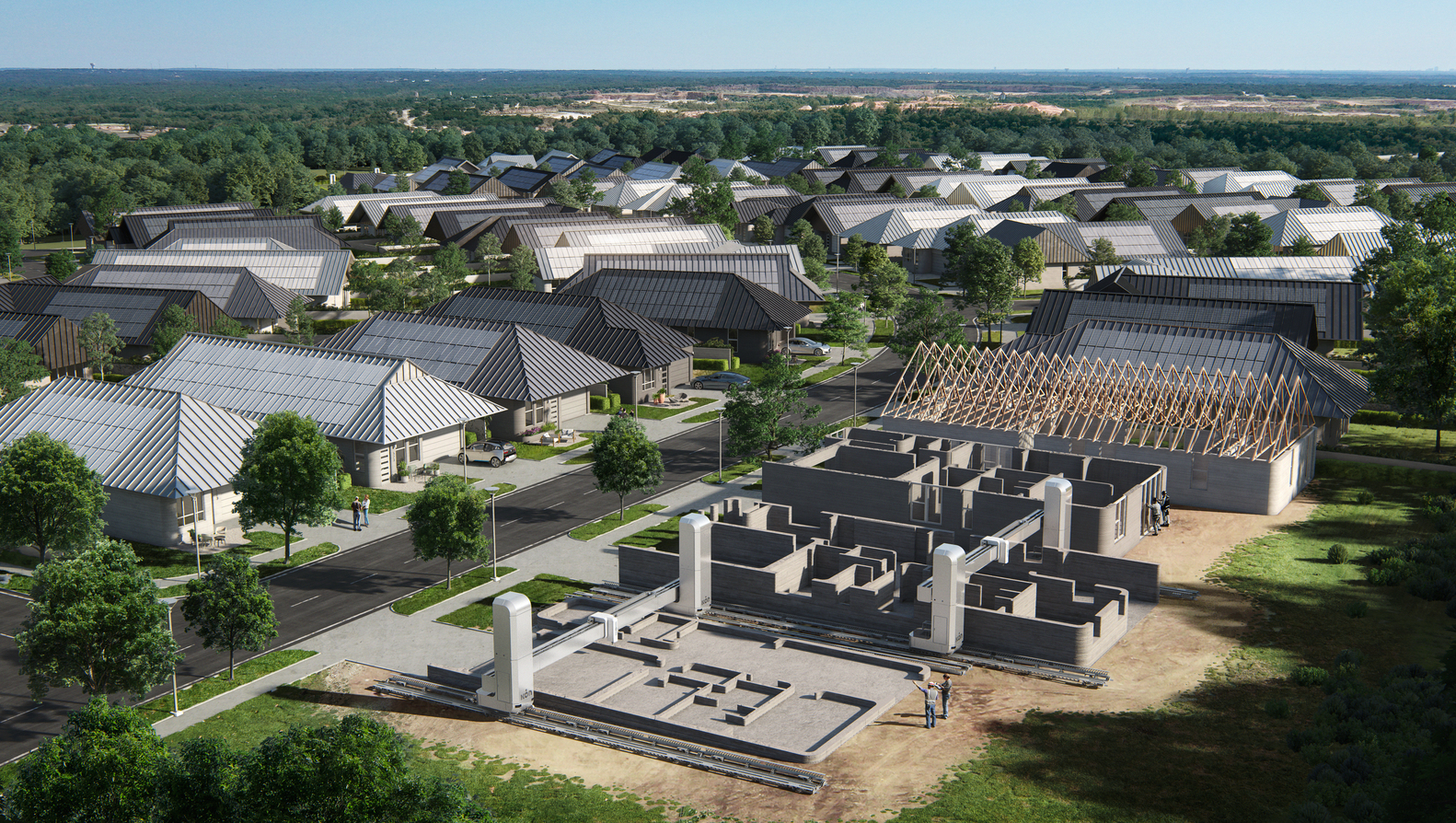 BIG, Lennar, and ICON are Building the World's Largest Neighborhood of 3D-Printed Homes